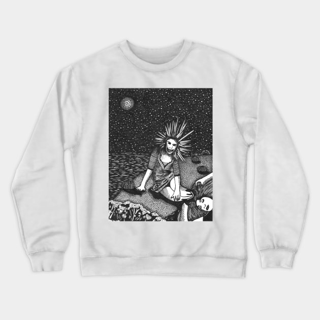 Born Among Us Crewneck Sweatshirt by dennye